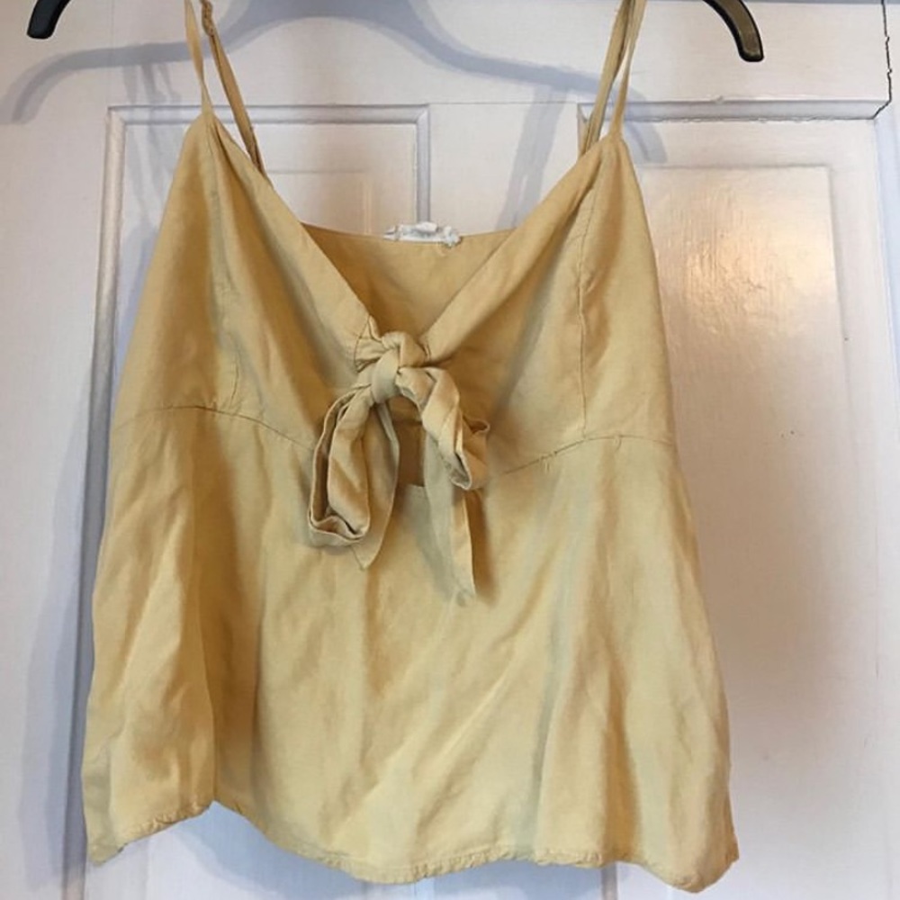Yellow tank top